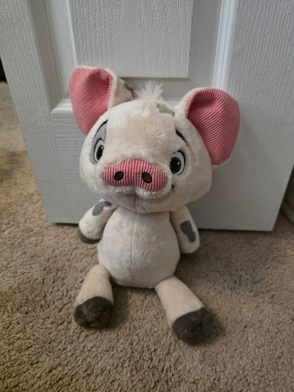 Scentsy Plush Pig Stuffed Animal in Pink, Cream, Brown